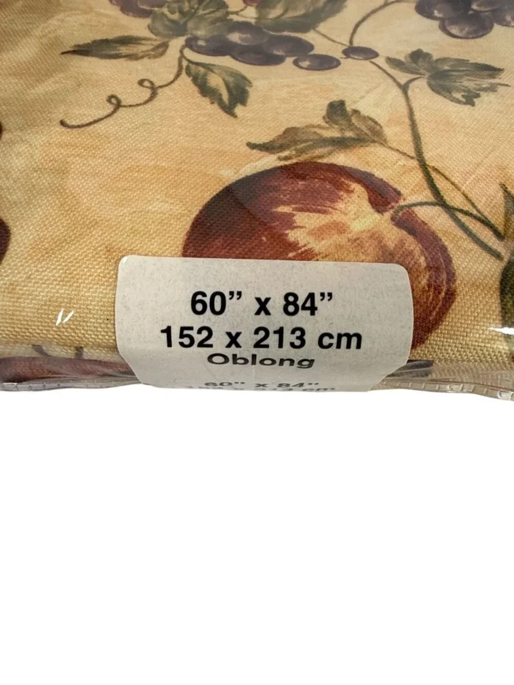 Kemp & Beatley Napa Fabric Tablecloth 60